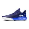 Nike Precision IV halová basketbalová obuv modrá/biela Náhľad obrázku produktu 2