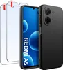 Hülle für Xiaomi Redmi A5, mattschwarz, aus Silikon, Slim, Produktbild-Vorschau 1