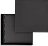 Pappschachtel 33,5 x 33,5 x 6,5 cm, Schwarz, mit Deckel, Produktbild-Vorschau 2