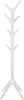 A white coat rack on a white background. Produktbild-Vorschau