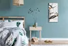 Küche Wohnzimmer Wand Leinwand Uhr 30x60 Zeichnen von Produktbild-Vorschau 4