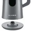KLAMER Wasserkocher Edelstahl 1,5L 1800W elektrischer Produktbild-Vorschau 3
