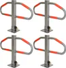 4x Parkplatzsperre 47 x 73 cm Metall grau abschließ- und Produktbild-Vorschau 1