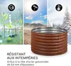 Rust Grow potager surélevé de jardin finition rouille en Voir les images du produit 6