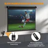 HOMCOM Beamer Leinwand Elektrisch 84" 4:3 Produktbild-Vorschau 4