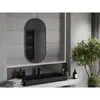 Mexen Loft lustro łazienkowe owalne 100 x 50 cm, rama Podgląd zdjęcia produktu 2