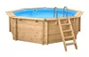Interline Java Holzpool Ø 4,40 m × 1,36 m – Wärmepumpe-Set Produktbild-Vorschau 2