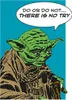 Wandbild - Star Wars Classic Comic Quote Yoda - Größe 50 x Produktbild-Vorschau 1