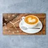 Wanduhr aus Glas – 60x30 cm - Glasbild - Glasuhr - Produktbild-Vorschau 2