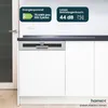 homeX Geschirrspüler 60 cm, Einbau Spülmaschine Produktbild-Vorschau 7