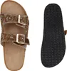 VAN HILL Damen Pantoletten Sandalen Bequeme Strass Produktbild-Vorschau 3