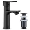 Homelody Wasserhahn Bad Schwarz,Waschtischarmatur Produktbild-Vorschau 1