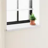 vidaXL Davanzale bianco 80 x 40 x 4,5 cm PVC Anteprima dell’immagine prodotto 2