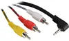 Wentronic Goobay 3,5mm-Klinke-/Cinch-Adapterkabel, 1.5 m Produktbild-Vorschau 3