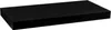 A black rectangular shelf is shown against a white background. Náhled obrázku produktu