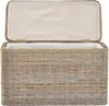 KRINES HOME Rattan Wäschekorb Wäschetruhe Sitz gepolstert Produktbild-Vorschau 10