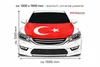 Kochmaster Motorhauben-Flagge Türkei – Autohauben Abdeckung Produktbild-Vorschau 4