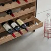Mobile portabottiglie per vino, Marrone naturale Anteprima dell’immagine prodotto 7