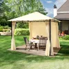 Gartenpavillon 3x3 m wasserdichter Pavillon mit 4 Produktbild-Vorschau 4