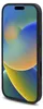 A black iPhone case with a colorful wallpaper on the screen, shown from a side angle. Náhled obrázku produktu