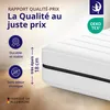 matelas orthopédique 7 zones 140x200 H2 / H3 qualité Voir les images du produit 7