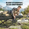 Outsunny Feldbett faltbar Campingbett mit Tragetasche Produktbild-Vorschau 8
