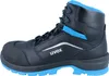 A side view of a black and blue work boot. Anteprima dell’immagine prodotto