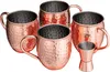Navaris Moscow Mule Set 5 teilig - 4x Kupferbecher und 1x Produktbild-Vorschau 5