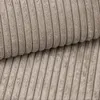 A close-up view of a textured fabric with vertical ribs. Produktbild-Vorschau
