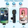 Mini Wireless Lavalier Mikrofon Android iPhone, iOS -Geräte Produktbild-Vorschau 5