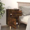 vidaXL Nočné stolíky 2 ks. Údený dub 40x35x70 cm Náhľad obrázku produktu 3