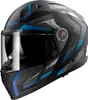 LS2 FF811 Vector II Alizer casque, noir mat/bleu, L (59/60) Voir les images du produit 1