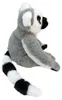 Peluche lémur, reproduction fidèle, environ 29 cm Voir les images du produit 2
