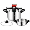 Schnellkochtöpfe Dampfkochtöpfe 2-in-1 Schnellkochtopf 10 L Produktbild-Vorschau 1