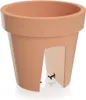 Prosperplast Blumentopf LOFLY RAILING Terra 24,5 cm Produktbild-Vorschau 1