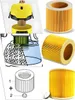 Staubsaugerbeutel Set Kärcher WD3 SE4001 10 Stück Filter Produktbild-Vorschau 4