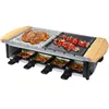 8-dielny raclette gril | stolný gril | kamenná doska | Náhľad obrázku produktu 13
