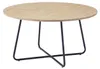 HOME DELUXE - Couchtisch Rund NOVARA 88 x 47 cm- Fishbone Produktbild-Vorschau 1