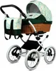 Babylux® Classic White | 4in1 Kinderwagen Set | Green Daisy Produktbild-Vorschau 2