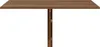 vidaXL Table murale pliante marron imitation chêne Voir les images du produit 4