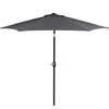 Springos® Parasol de jardin Parasol avec fonction de Voir les images du produit 2