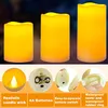 12 ks dobíjecích LED svíček s dálkovým ovládáním a Náhled obrázku produktu 8