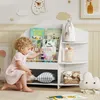 AIYAPLAY Bücherregal für Kinder Kinderregal mit 4 offenen Produktbild-Vorschau 2