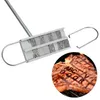 A meat branding iron with interchangeable letters and a branded steak. Náhľad obrázku produktu