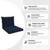 POKAR Coussin de salon Coussin d'assise, Couleur:Bleu Voir les images du produit 2