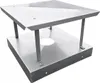 A stainless steel chimney cap with a base. Náhled obrázku produktu