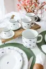 Talerz głęboki, czeska porcelana, kwiaty, 24 cm, G. Podgląd zdjęcia produktu 6