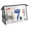 A blue Clatronic hair dryer is shown inside its packaging, which features a picture of a woman with blonde hair. Anteprima dell’immagine prodotto