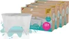 A product shot of Yucona water filter bags, with multiple boxes in the background and one filter bag in the foreground. Produktbild-Vorschau