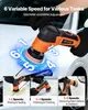 Leštička na auto VEVOR 600 W, 6stupňová rotační leštička, s Náhled obrázku produktu 3